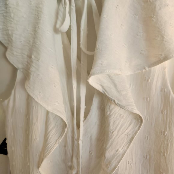 52seven white summer dress size LRG - Picture 2 of 4